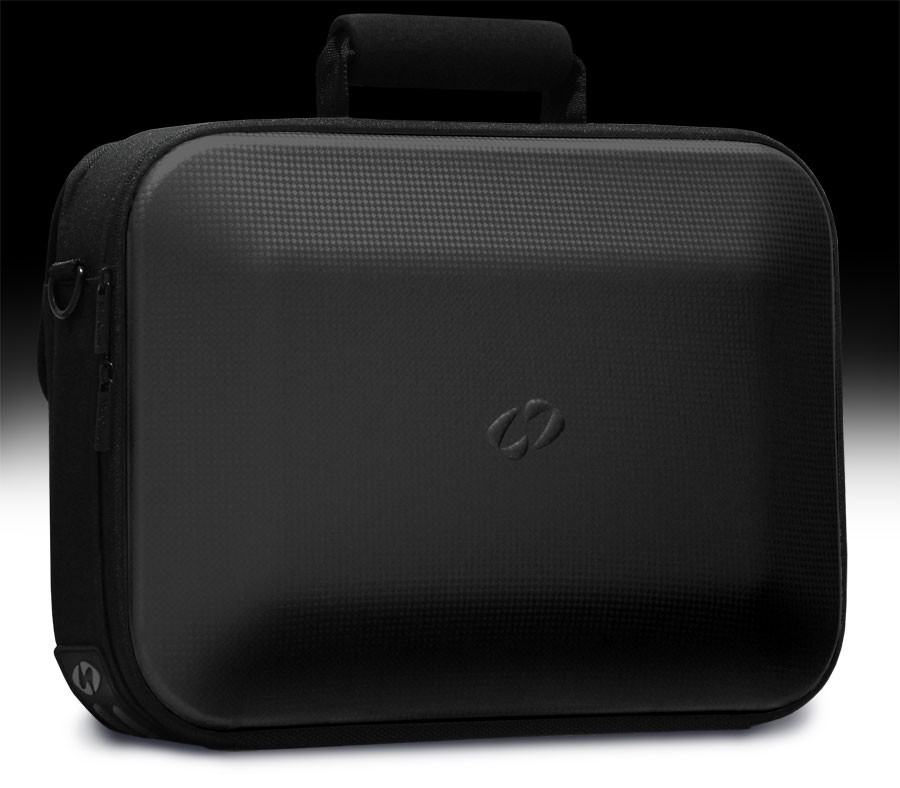 MacCase V_Carbon Briefcase for MacBook 13, Black