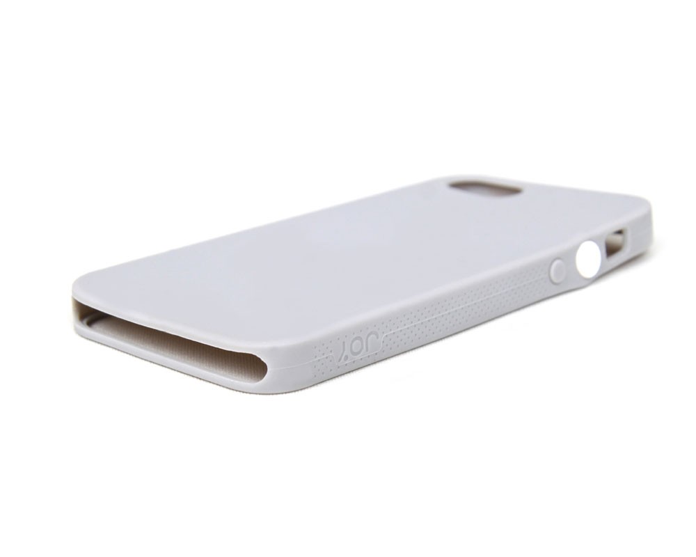 Joy Factory Jugar - iPhone 5 Silicon Sleeve - Soft Gray