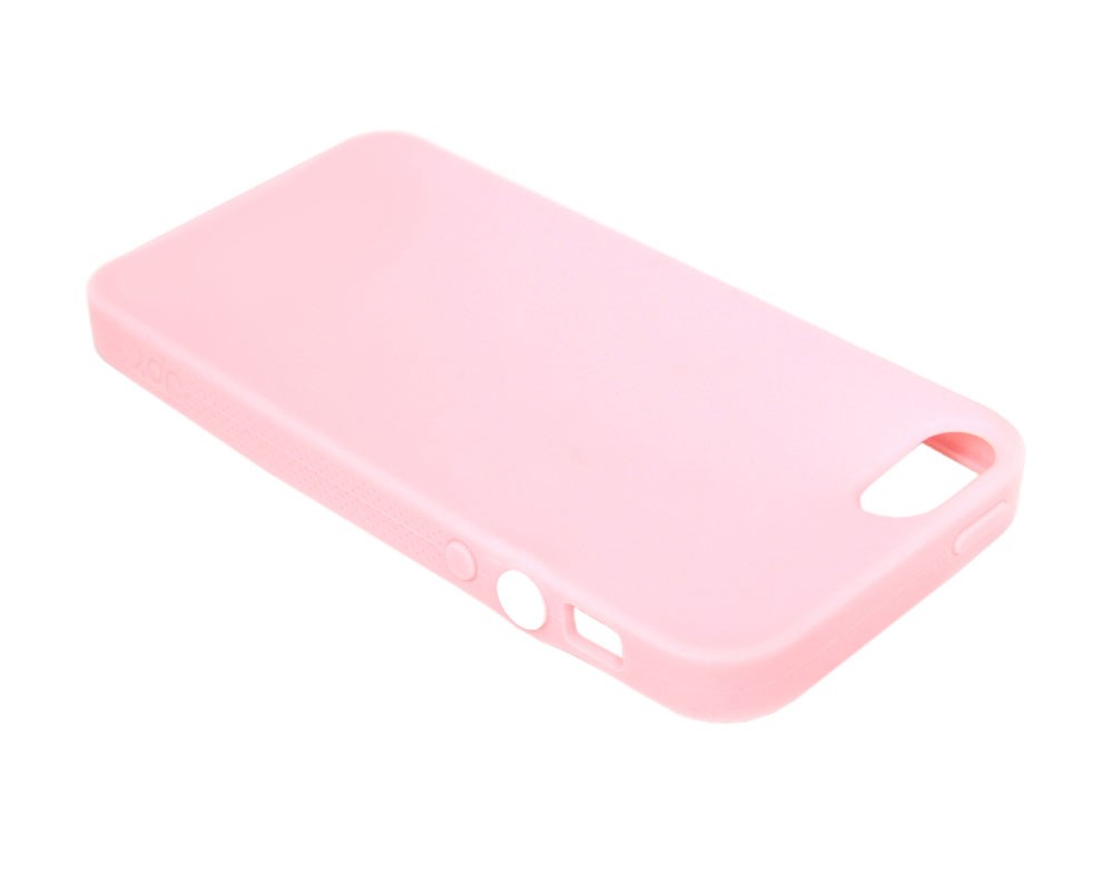 Joy Factory Jugar - iPhone 5 Silicon Sleeve - Soft Pink