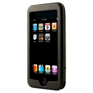 XGear Black Nitrous Oxide Bottom Loading Carbon Case for iPod Touch