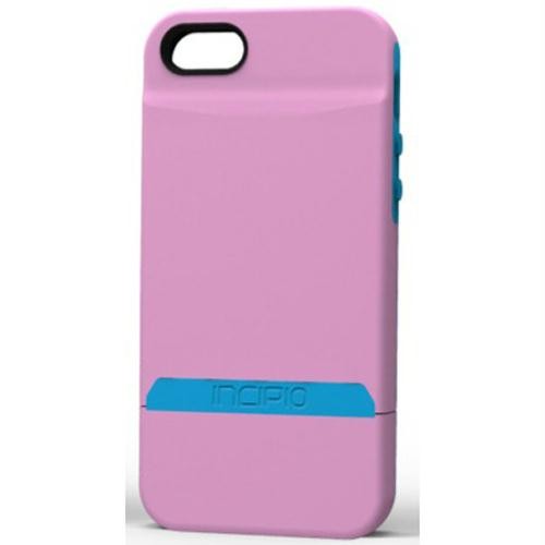 Incipio STASHBACK for iPhone 5s - Pink/Blue