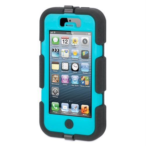 Griffin Survivor for iPhone 5 - Black/Pool Blue