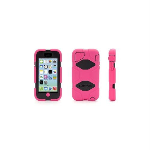 Griffin Survivor for iPhone 5c - Pink/Black