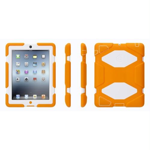 Griffin Survivor for iPad 2/3/4 - Orange/White