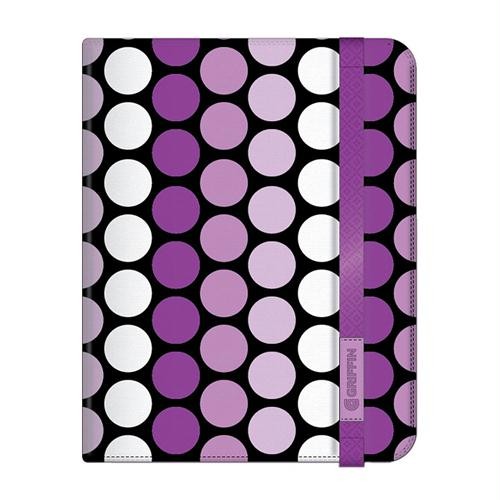 Griffin Passport Polka for iPad Air - Purple