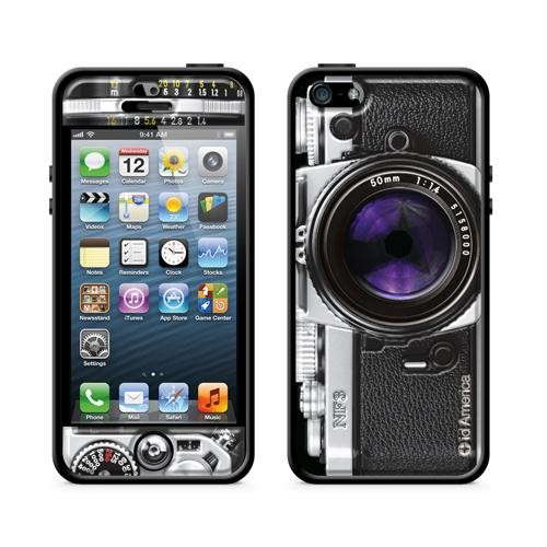 id America Cushi Plus Camera for iPhone 5 - Black