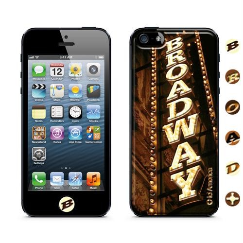 id America Cushi Gift for iPhone 5 - Broadway