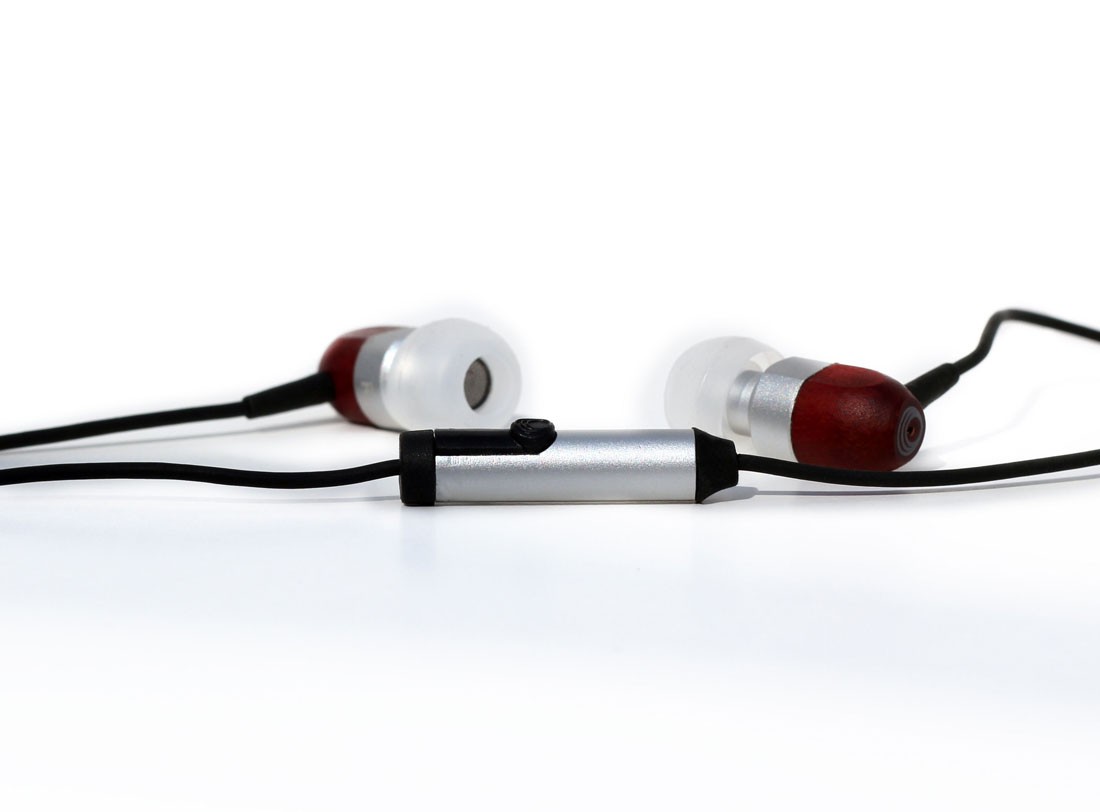 thinksound ts02+mic Earphones, silver cherry
