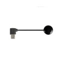 The Joy Factory Black ZipTail Micro USB receiver for Zip Touch-n-go Multi-Charging Station