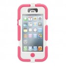 Griffin Survivor for iPhone 5 - Pink/White