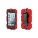 Griffin Survivor for iPhone 5 - Red/Black