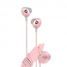 iLuv The Bean: In-ear Earphone w/ Volume Control - Pink