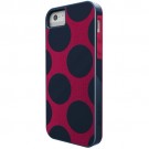 X-Doria Dash Icon for iPhone 5 - Navy Polka
