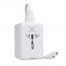 XGear - World Travel Charger - Universal travel charger with 2 USB connectors