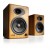 Audioengine A5+ Bookshelf Speakers, Bamboo